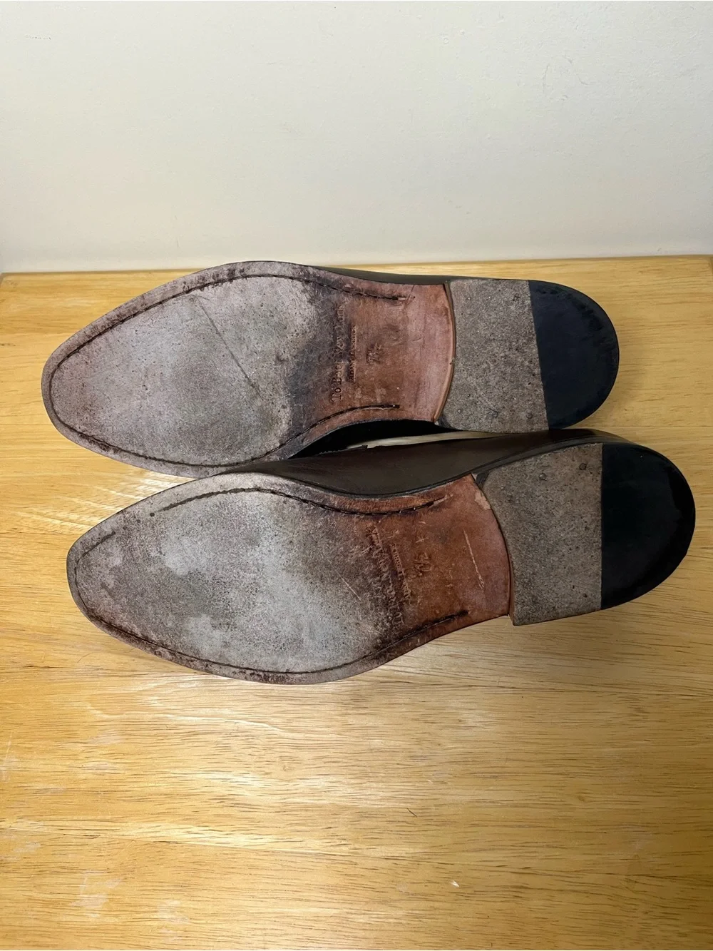 To Boot New York Berkshire Burnished Brown Calf Horse Bit Loafer Men’s Size 7.5